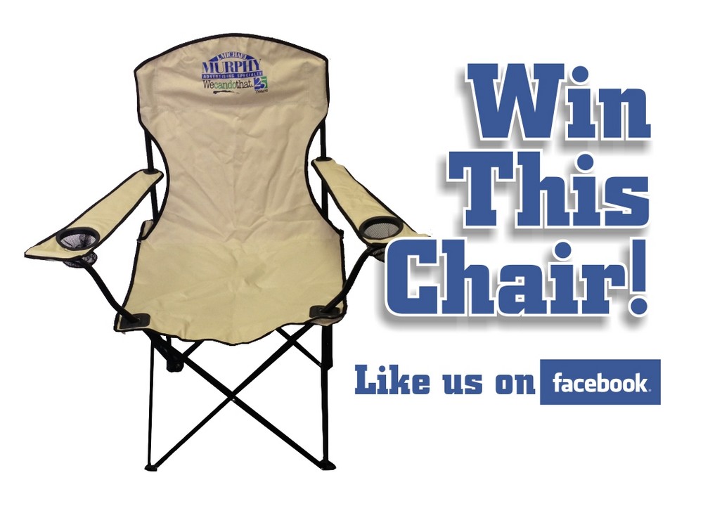 This Quarter's Prize Is a Portable Chair!